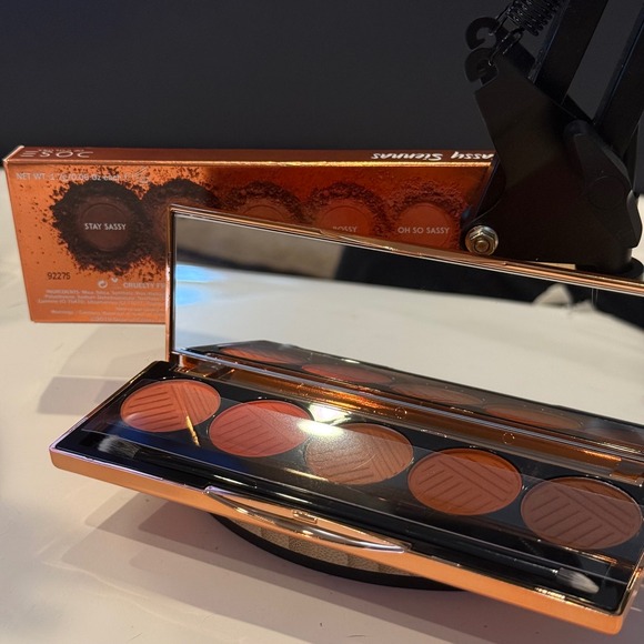 Dose of Colors Sassy Siennas Eyeshadow Palette 5 Matte Shades •New Imperfect Box - Picture 3 of 5